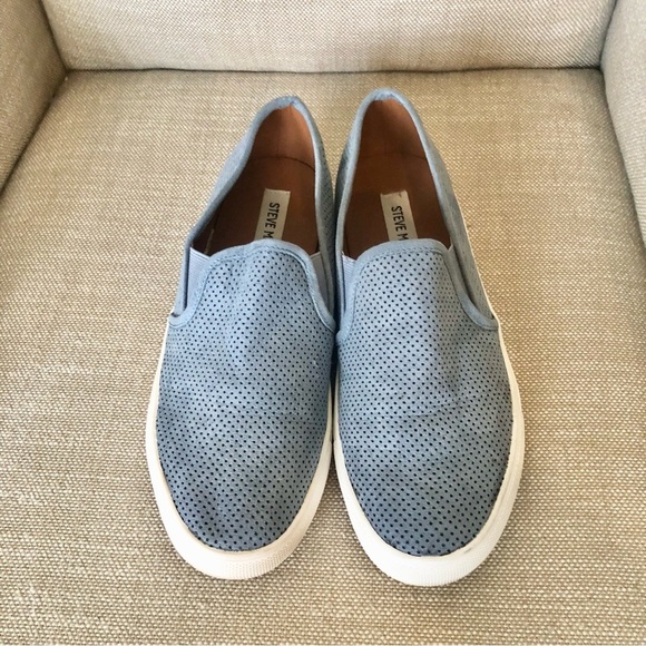 Steve Madden Women’s Zarayy loafers in baby blue size 8 - Picture 2 of 11